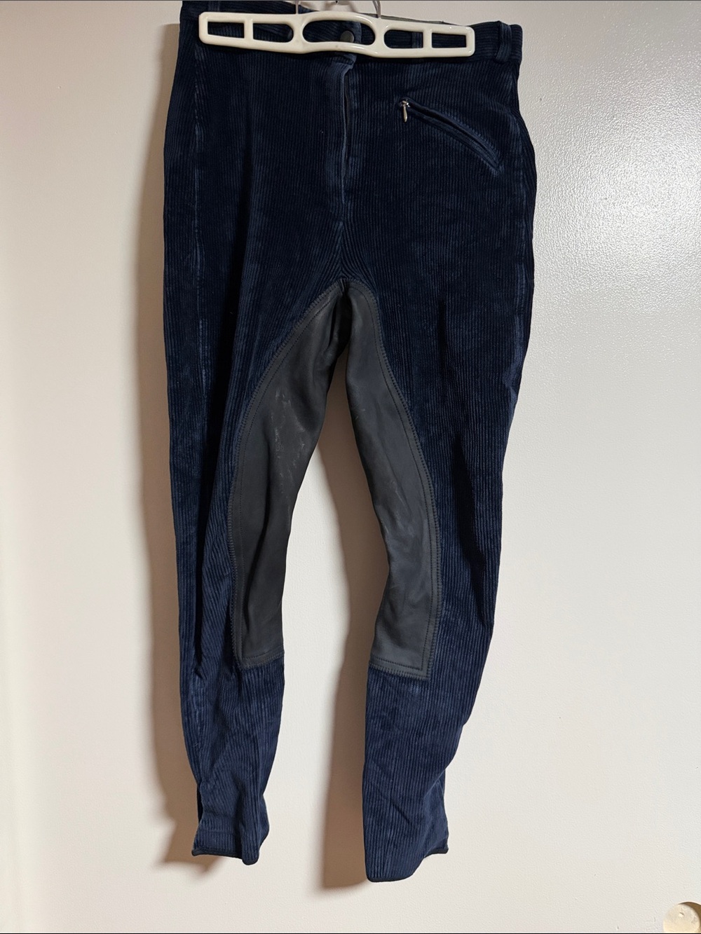 Tempi Leather Full Seat Corduroy Riding Breeches